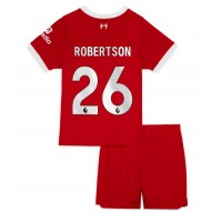Camisa de time de futebol Liverpool Andrew Robertson #26 Replicas 1º Equipamento Infantil 2023-24 Manga Curta (+ Calças curtas)